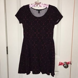 Forever 21 short sleeved skater dress!